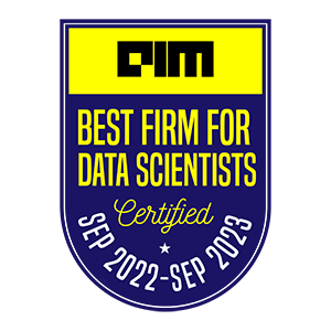 AIM, best firm for data scientists in 2023.